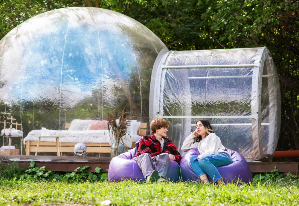 inflatable bubble tents