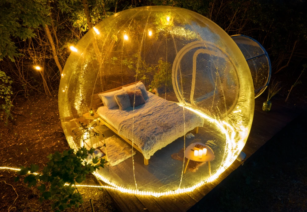 inflatable bubble tents